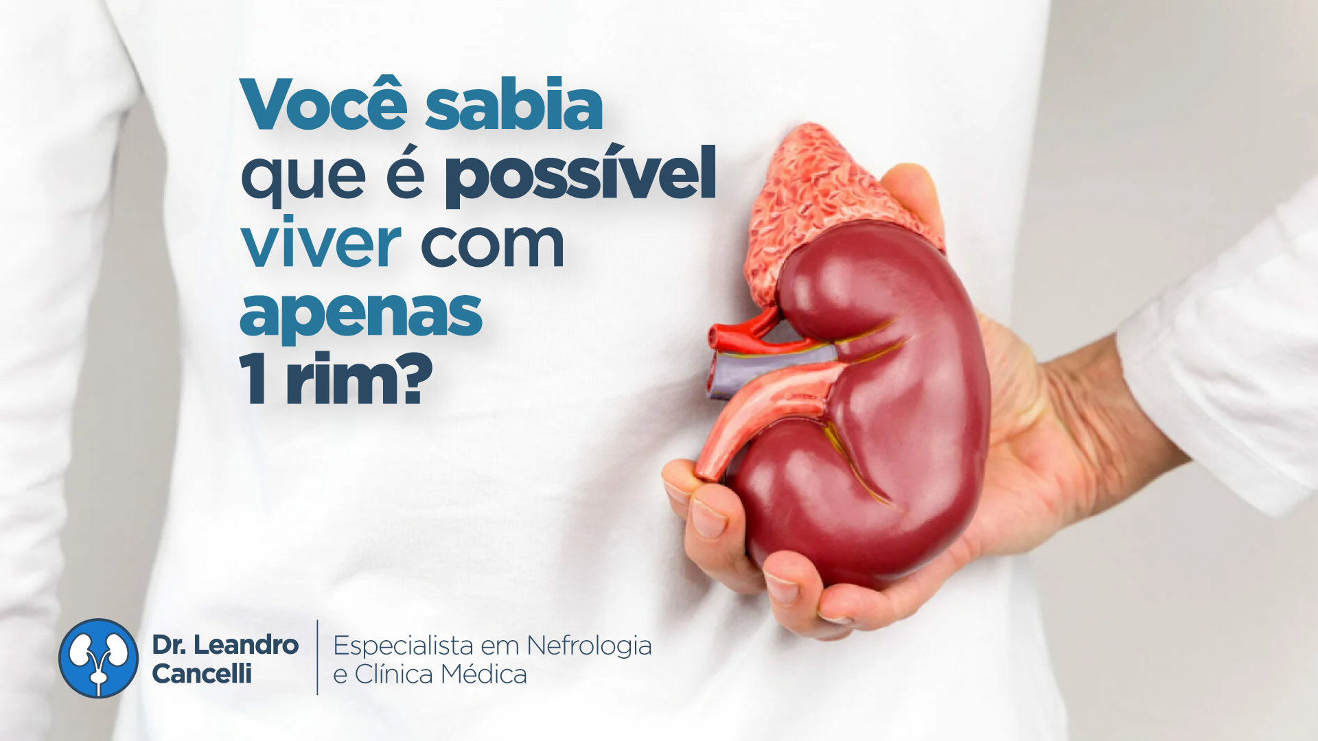 É Possível Viver com Somente 1 Rim? Entenda Como Funciona