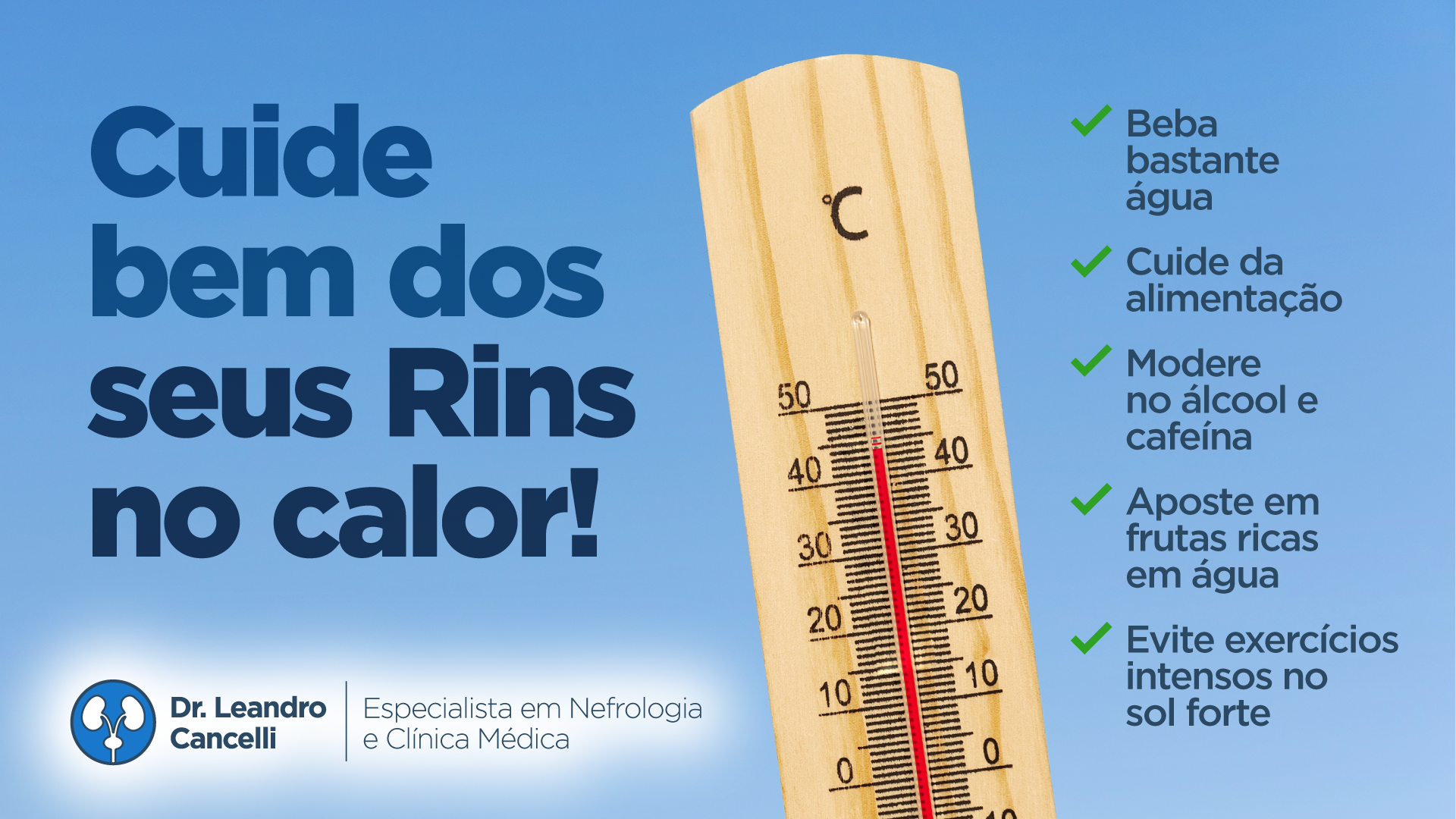 Como Proteger a Saúde dos Rins Durante o Calor