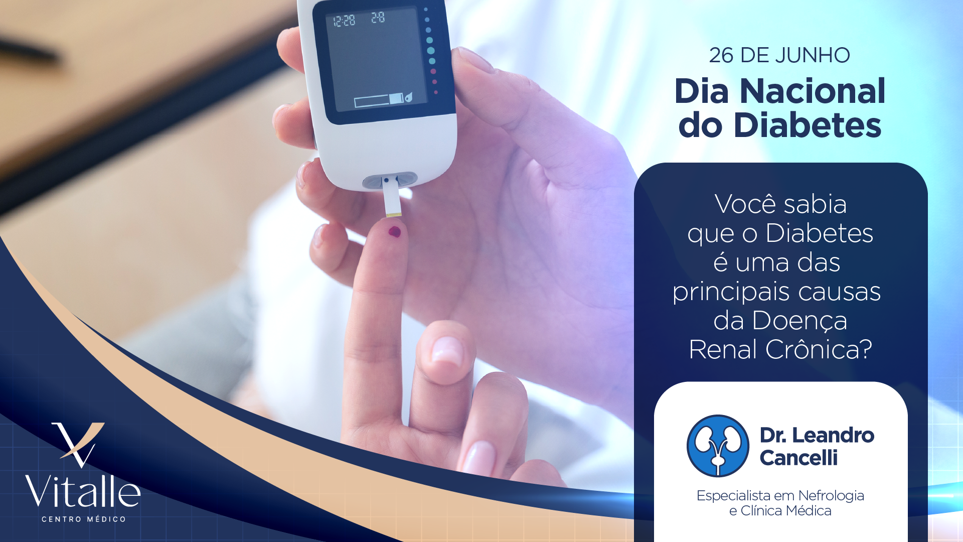 Dia Nacional do Diabetes: Qual a relação entre Diabetes e Doença Renal Crônica?