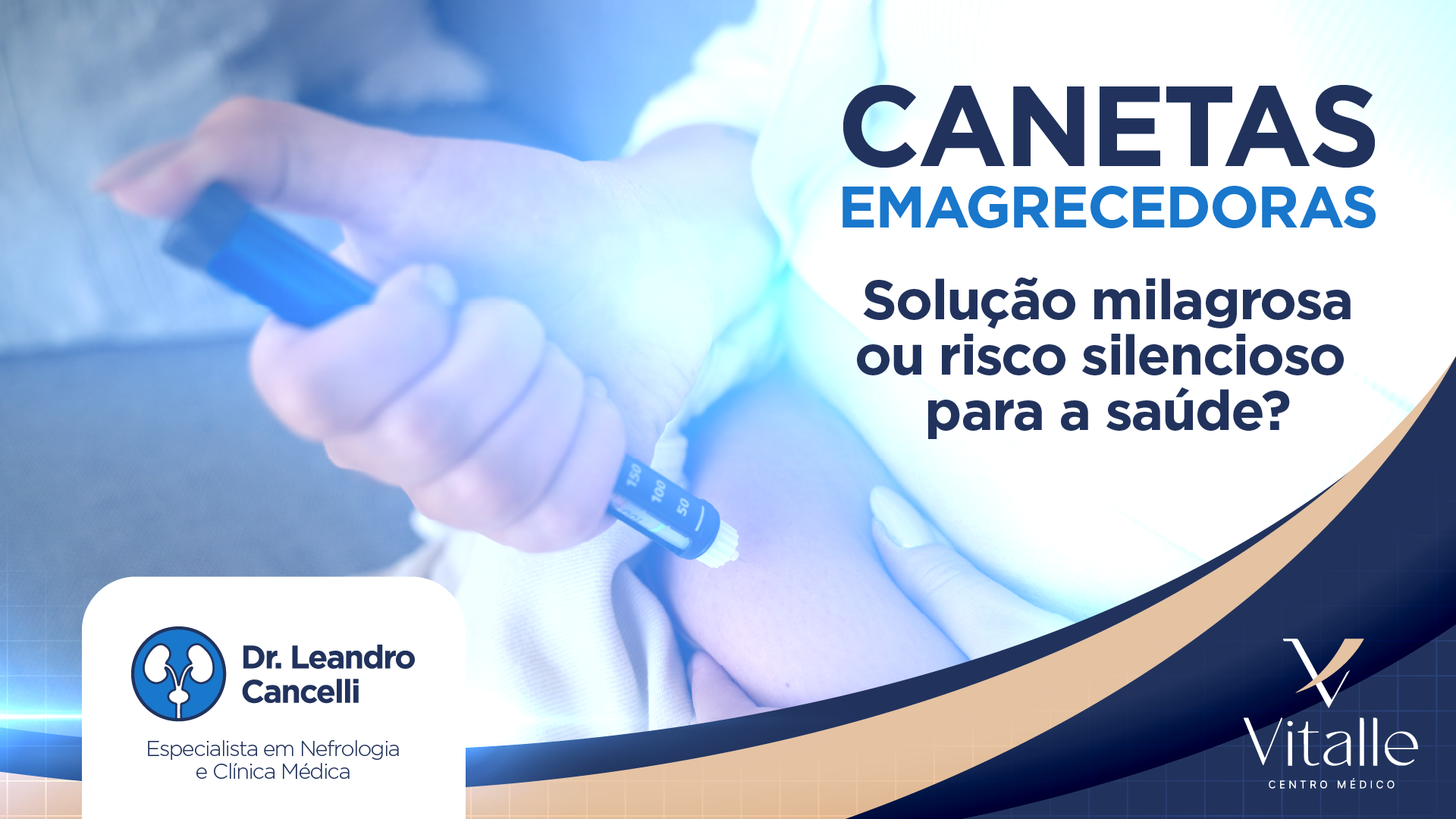 Canetas emagrecedoras: entre a promessa estética e os riscos silenciosos para a saúde (inclusive dos rins)