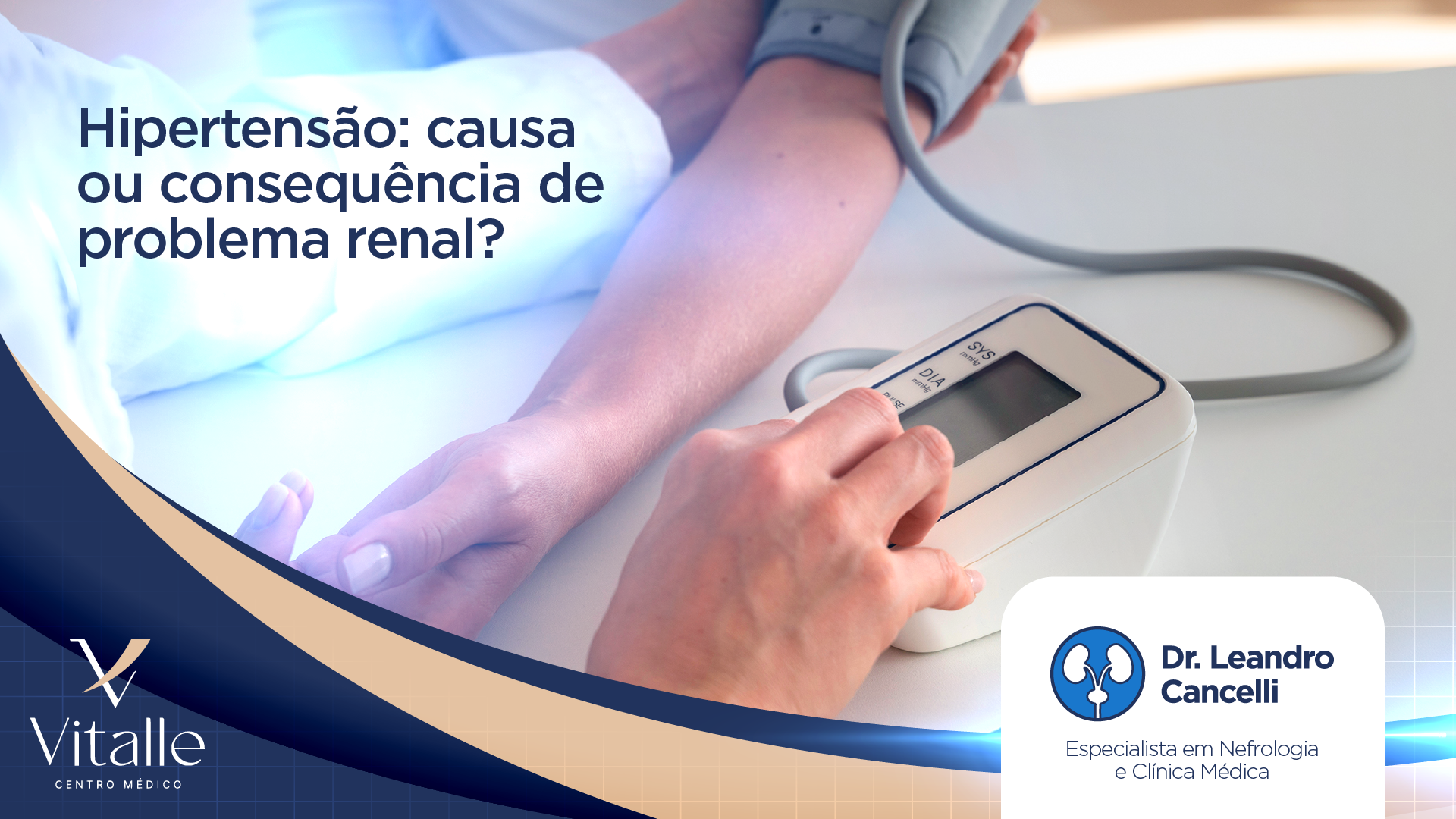Hipertensão: causa ou consequência de problema renal? Entenda a relação entre pressão alta, diabetes e doenças nos rins
