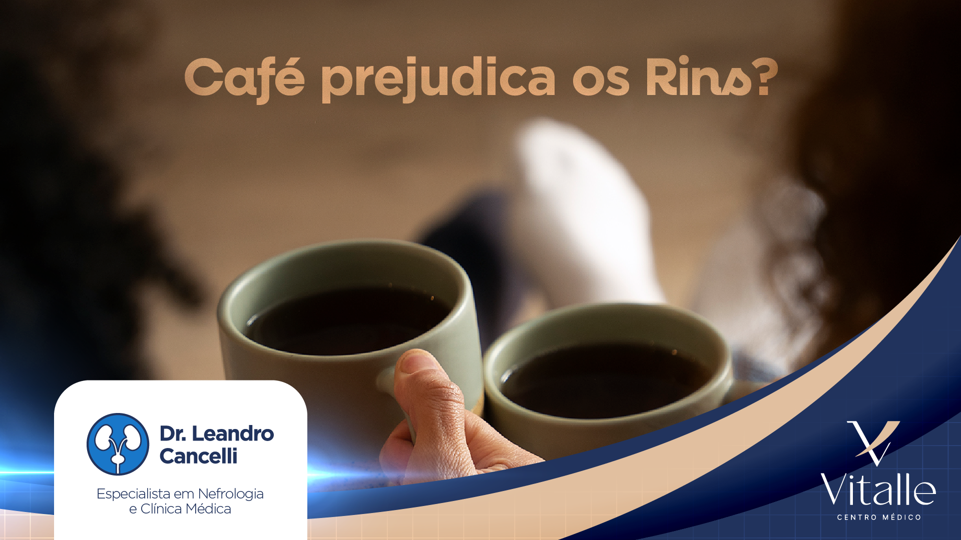 Café prejudica os rins? Entenda a relação entre a bebida mais consumida do Brasil e a saúde renal