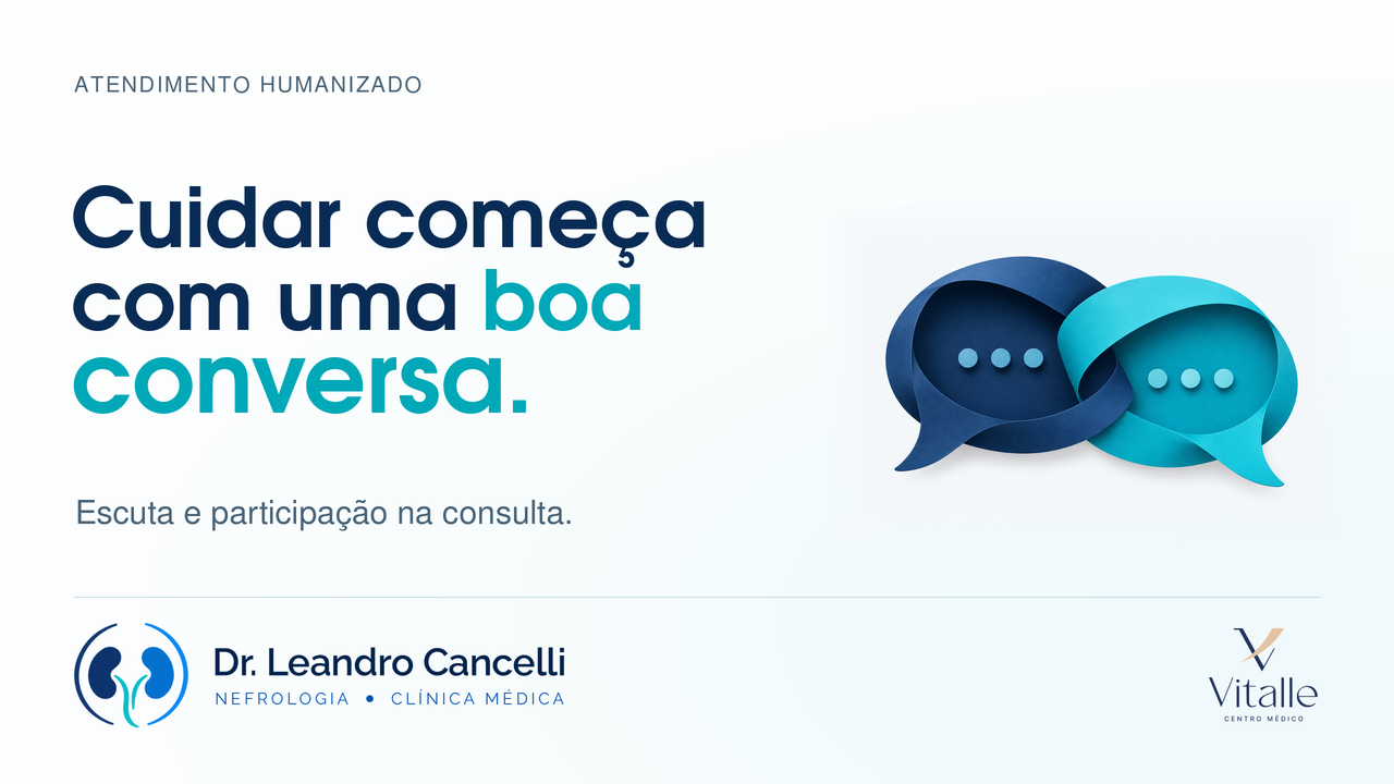 Cuidar começa com uma boa conversa: a importância do atendimento humanizado