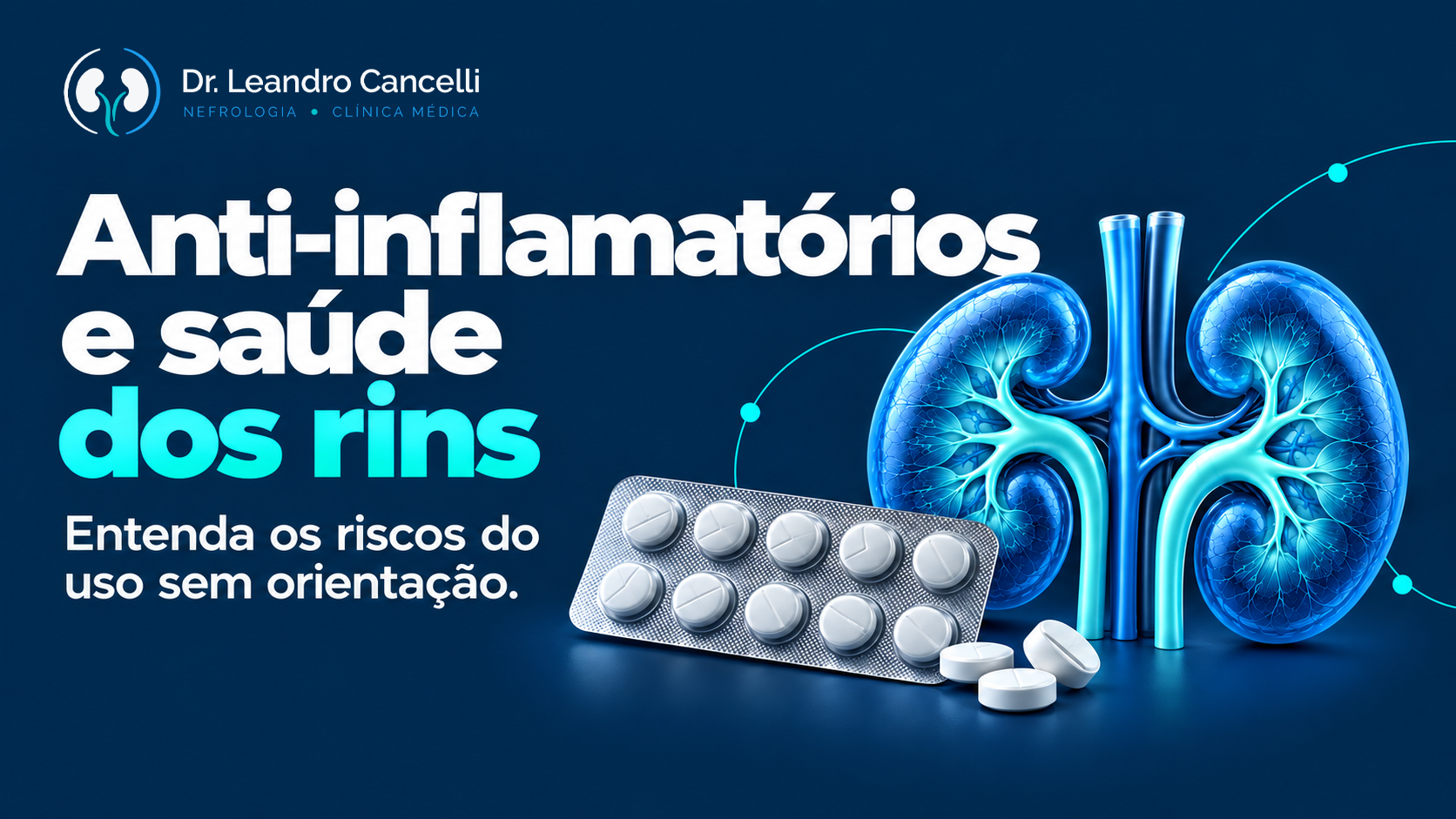 Anti-inflamatórios e saúde dos rins: entenda os riscos do uso sem orientação