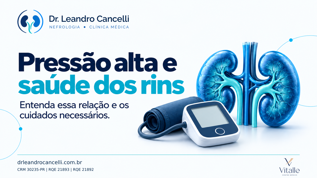 Pressão alta e saúde dos rins: entenda essa relação e os cuidados necessários